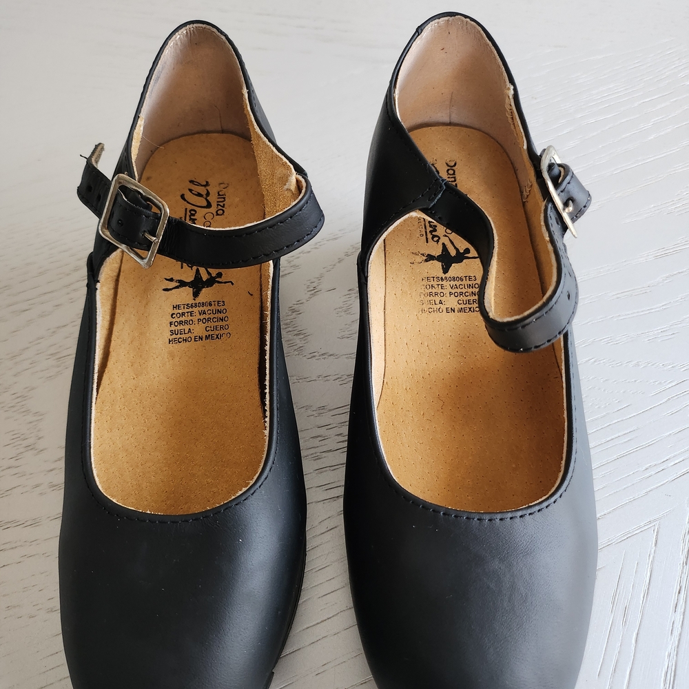 Folklore Black Shoes  with Buckle